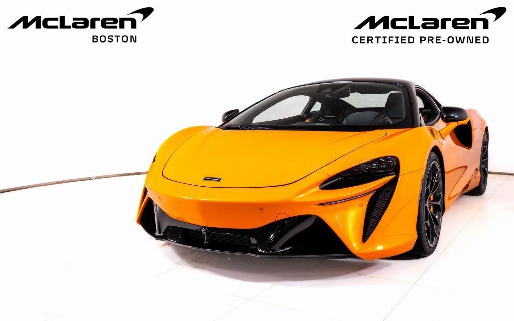 used 2023 McLaren Artura car, priced at $186,399