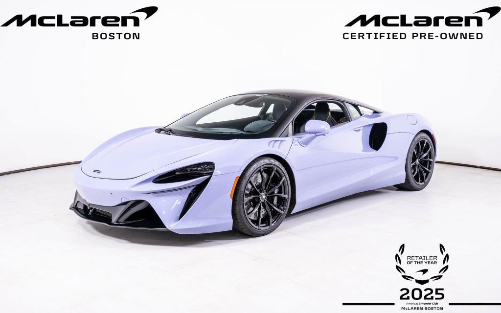 used 2023 McLaren Artura car, priced at $186,289