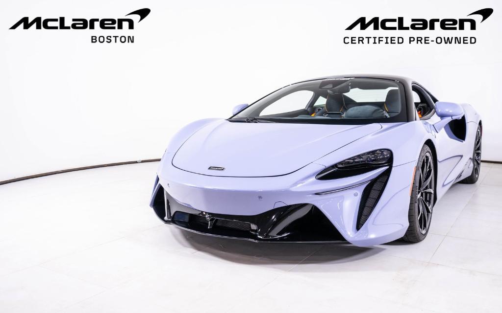 used 2023 McLaren Artura car, priced at $188,399