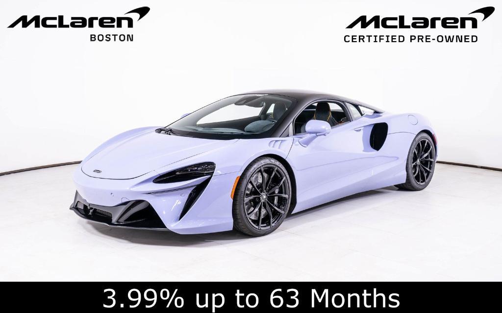 used 2023 McLaren Artura car, priced at $183,998