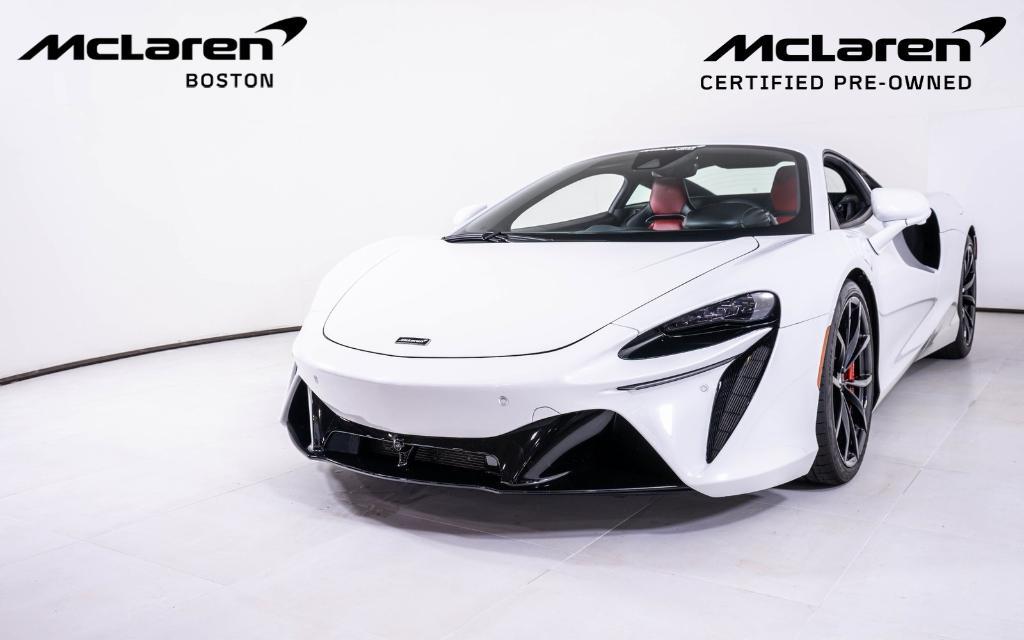 used 2023 McLaren Artura car, priced at $187,399