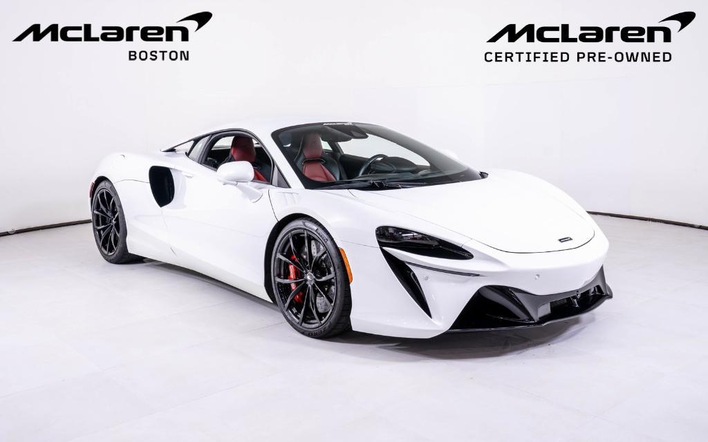 used 2023 McLaren Artura car, priced at $187,399