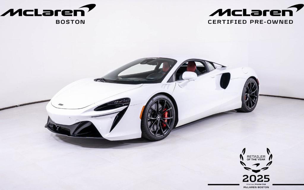 used 2023 McLaren Artura car, priced at $184,399