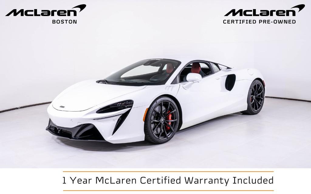 used 2023 McLaren Artura car, priced at $187,399