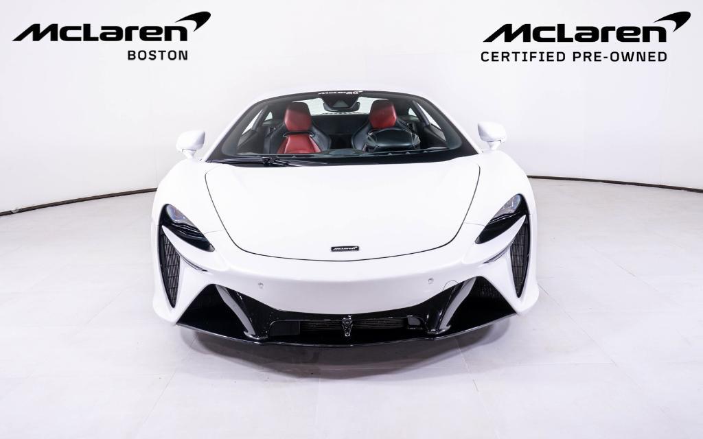 used 2023 McLaren Artura car, priced at $187,399