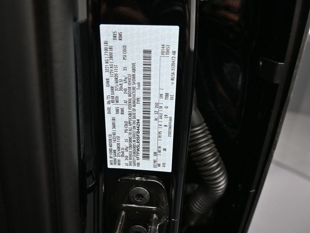 new 2025 Ford F-150 car, priced at $63,355