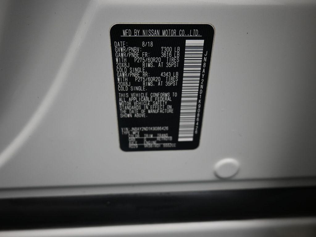 used 2019 Nissan Armada car, priced at $25,449