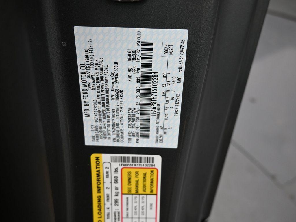 new 2026 Ford Mustang car, priced at $38,340