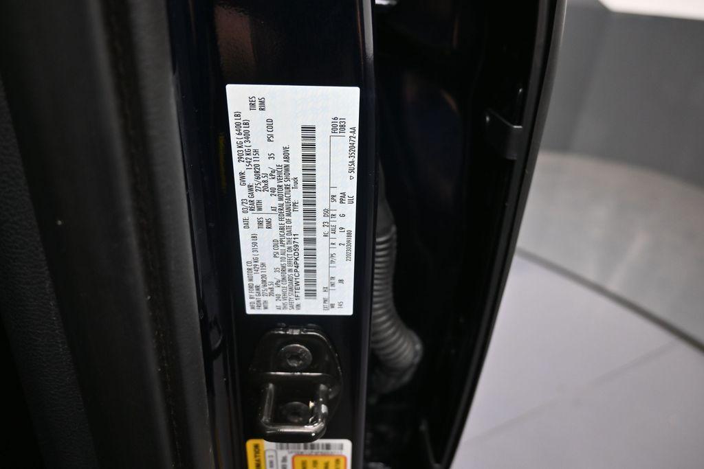 used 2023 Ford F-150 car, priced at $37,218