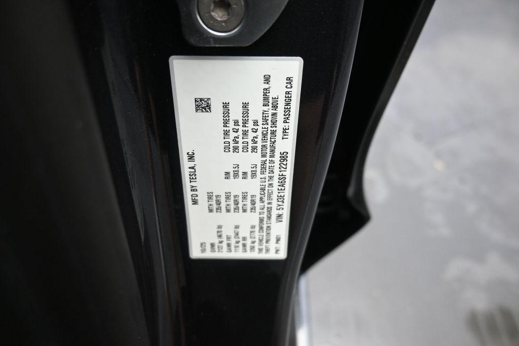 used 2025 Tesla Model 3 car, priced at $39,918