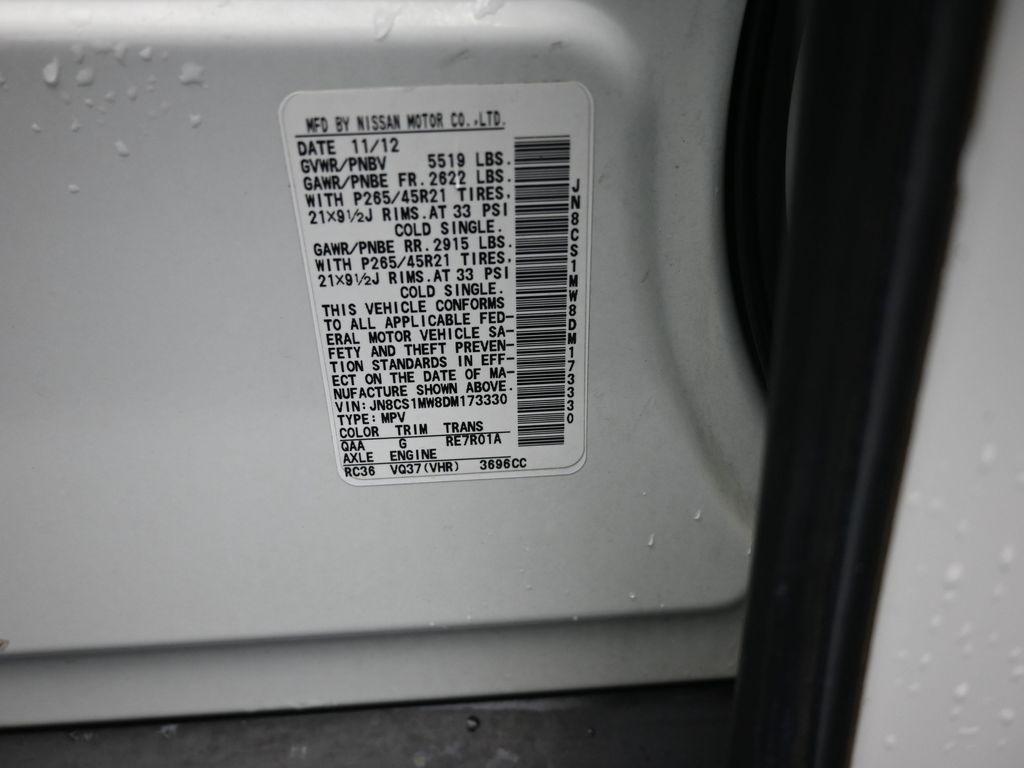 used 2013 INFINITI FX37 car, priced at $10,498