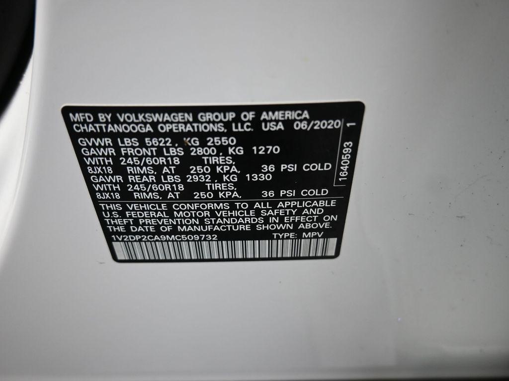 used 2021 Volkswagen Atlas car, priced at $15,595