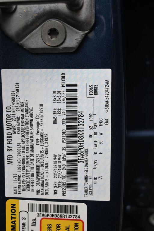 used 2019 Ford Fusion car, priced at $11,017