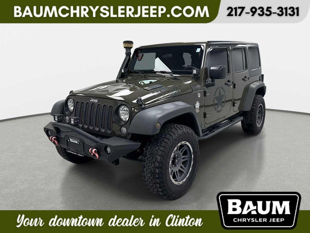 used 2015 Jeep Wrangler Unlimited car, priced at $12,990
