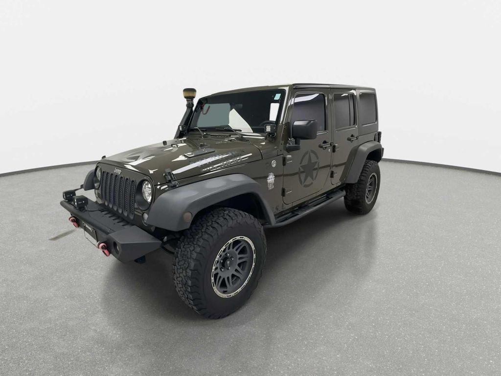 used 2015 Jeep Wrangler Unlimited car, priced at $12,990