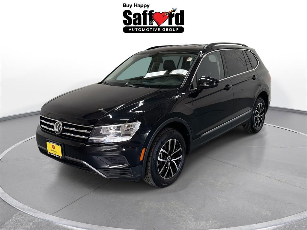 used 2021 Volkswagen Tiguan car, priced at $18,999