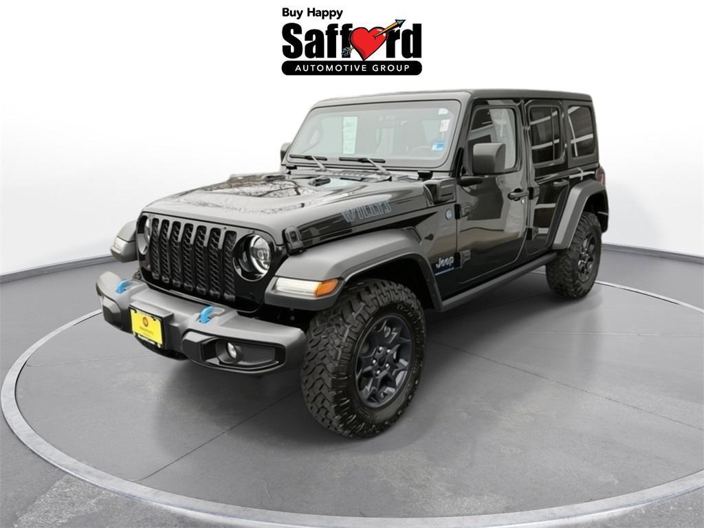 used 2023 Jeep Wrangler 4xe car, priced at $26,294