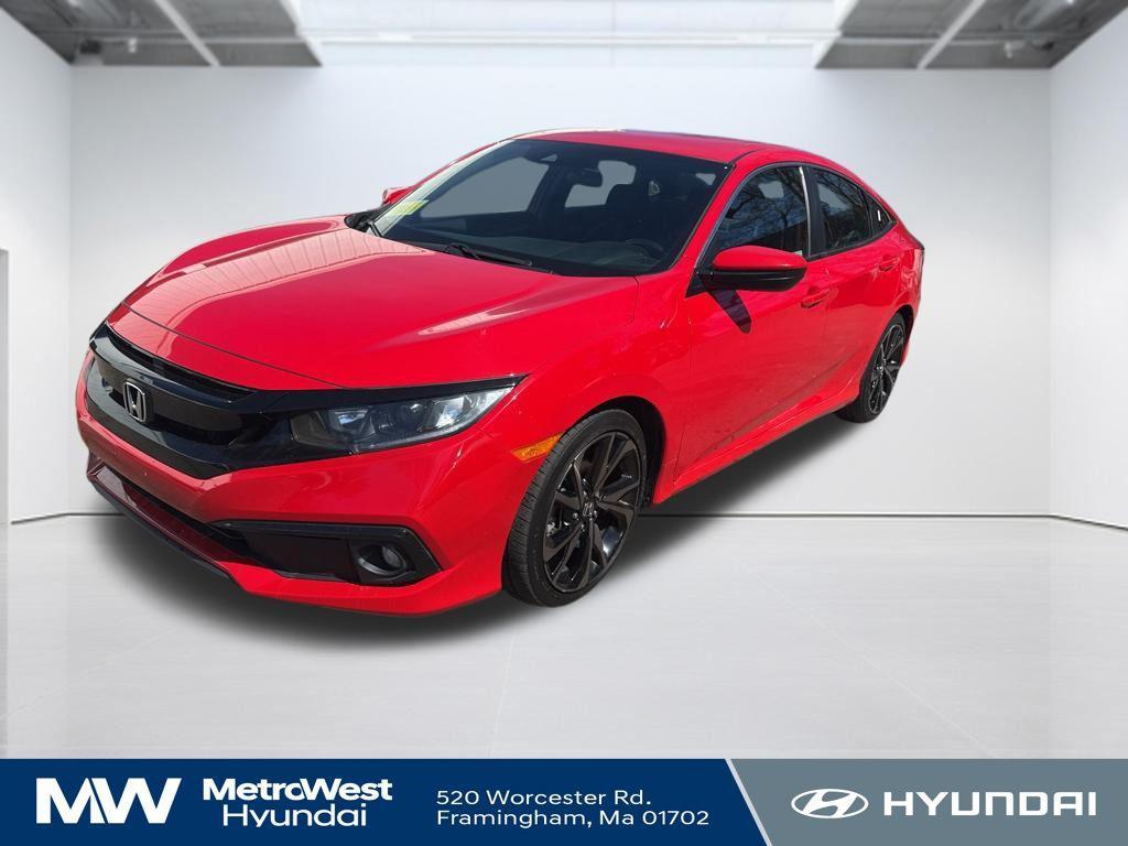 used 2021 Honda Civic car, priced at $19,798