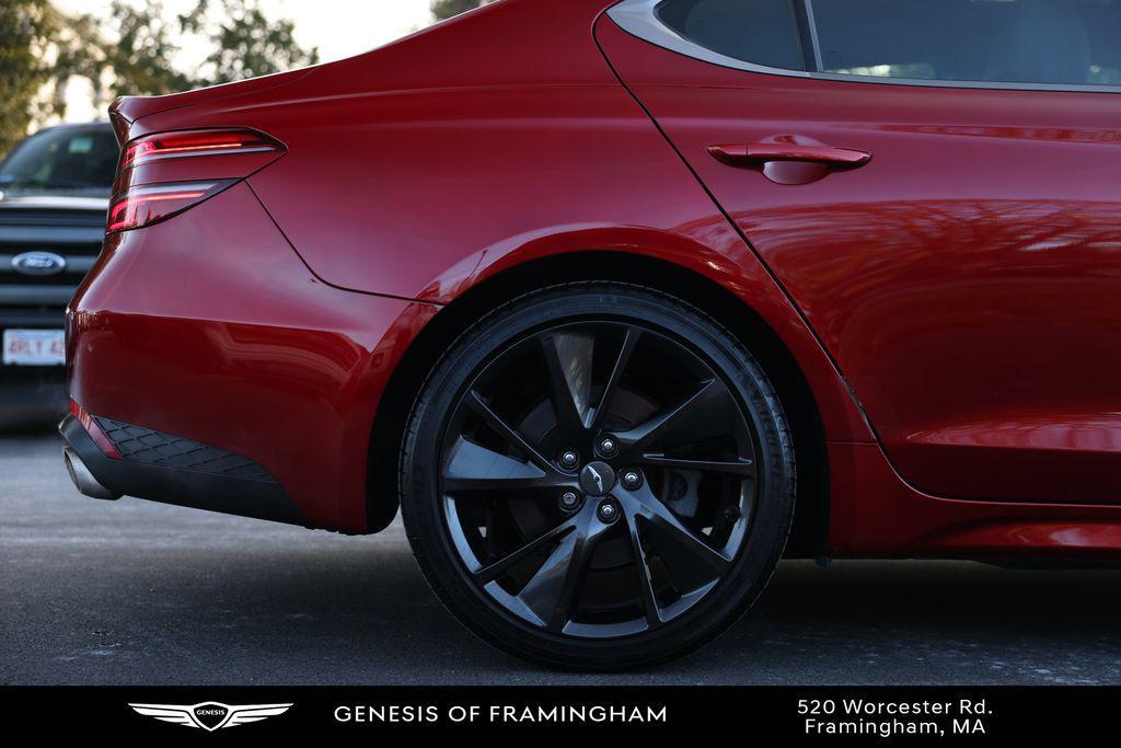 used 2023 Genesis G70 car, priced at $33,998