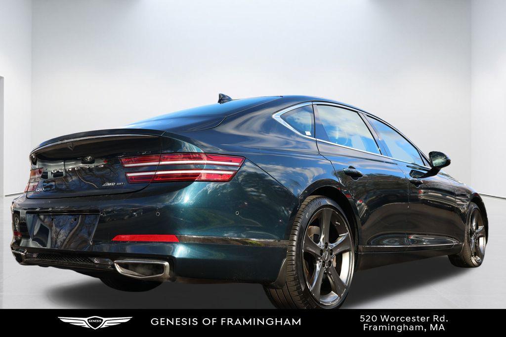 used 2021 Genesis G80 car, priced at $36,898