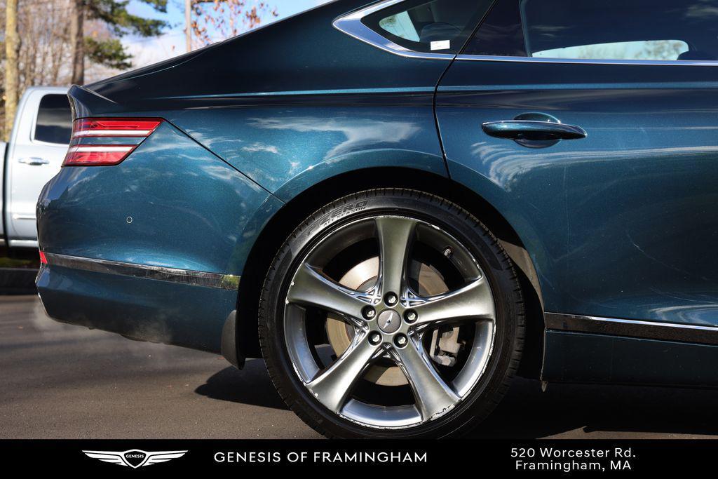 used 2021 Genesis G80 car, priced at $36,898