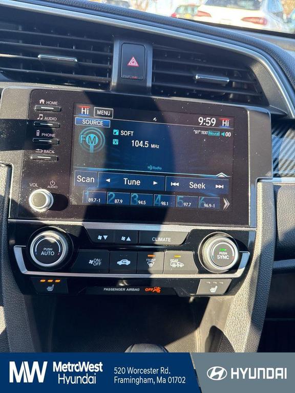 used 2019 Honda Civic car, priced at $17,298