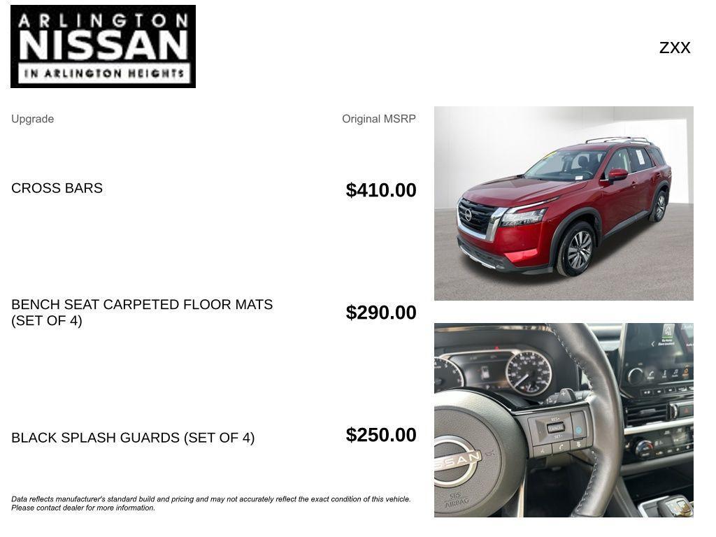 used 2024 Nissan Pathfinder car, priced at $34,497