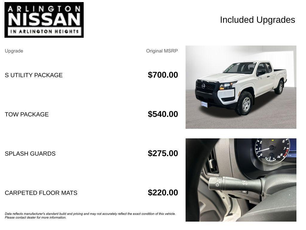 new 2026 Nissan Frontier car, priced at $33,482