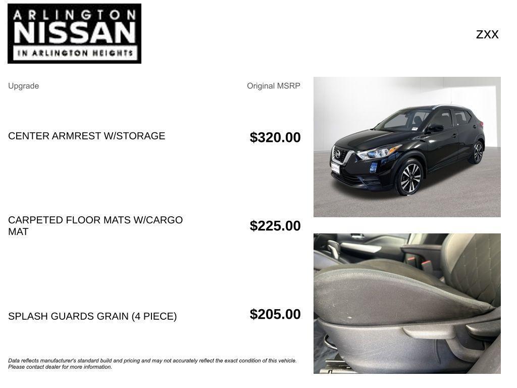 used 2020 Nissan Kicks car, priced at $13,797