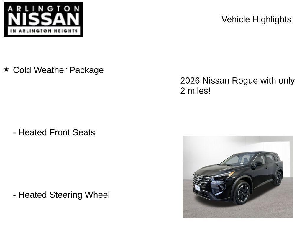 new 2026 Nissan Rogue car, priced at $28,059