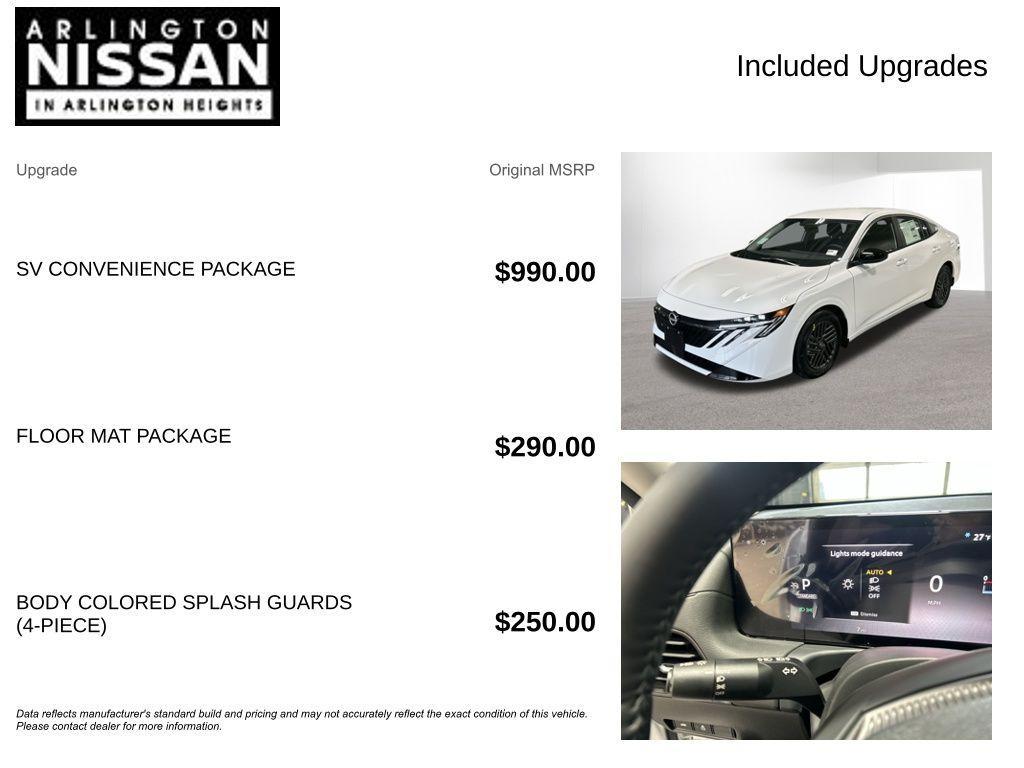 new 2026 Nissan Sentra car, priced at $23,964