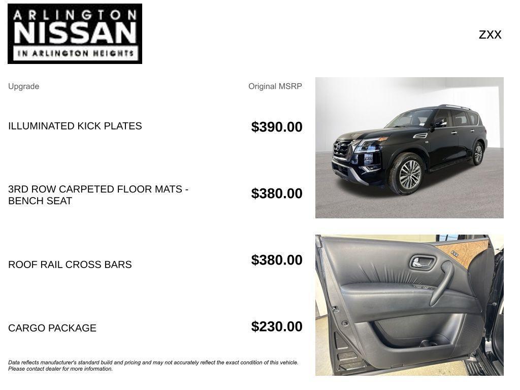 used 2022 Nissan Armada car, priced at $34,997