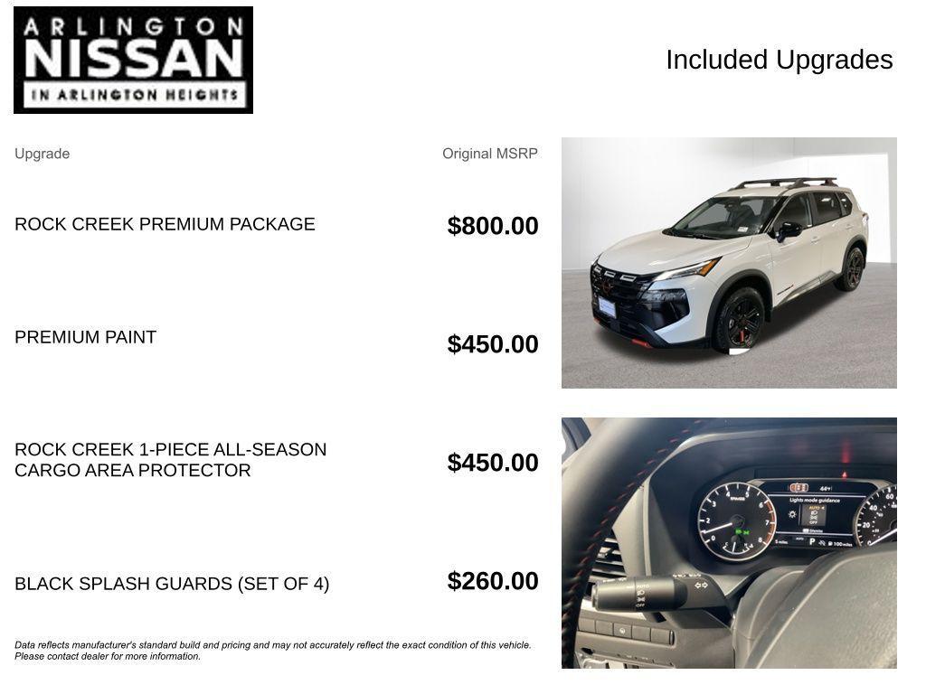 new 2026 Nissan Rogue car, priced at $30,803