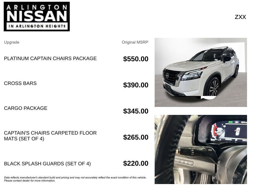 used 2023 Nissan Pathfinder car, priced at $39,897