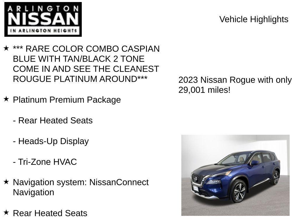 used 2023 Nissan Rogue car, priced at $25,988