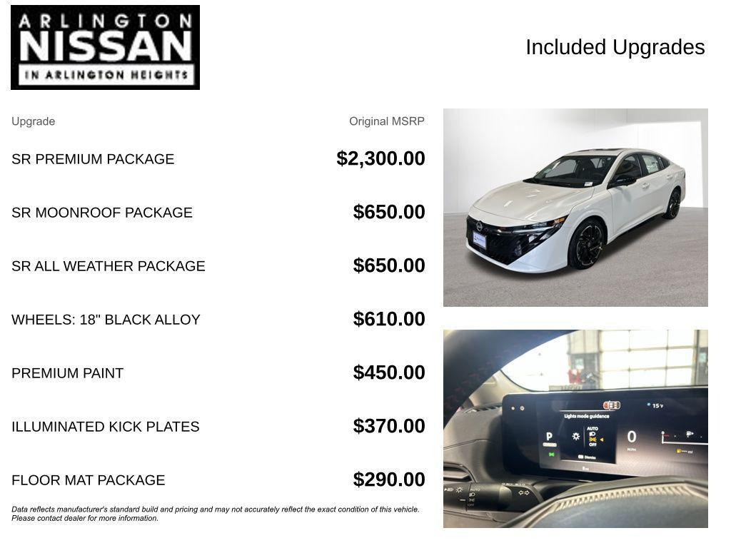 new 2026 Nissan Sentra car, priced at $28,766