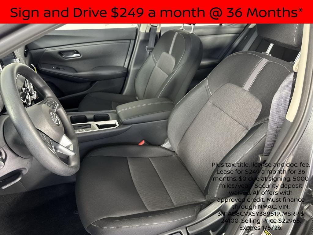 new 2025 Nissan Sentra car, priced at $19,034