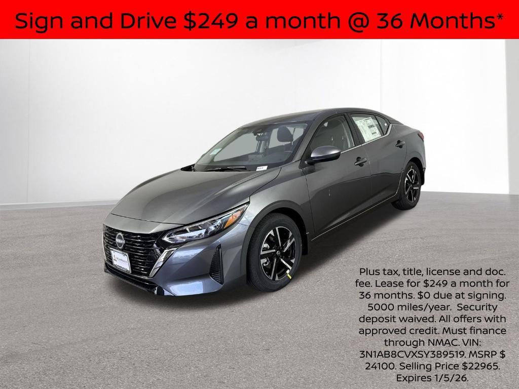 new 2025 Nissan Sentra car, priced at $19,034