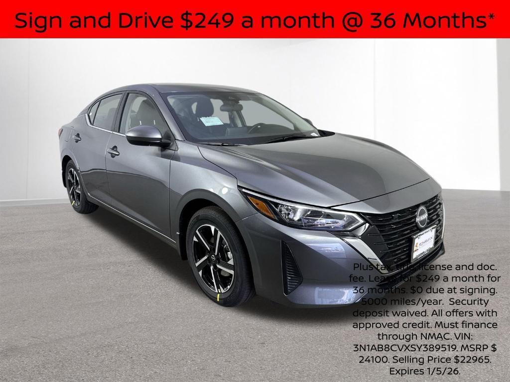 new 2025 Nissan Sentra car, priced at $19,034