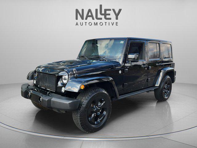used 2015 Jeep Wrangler Unlimited car, priced at $15,392