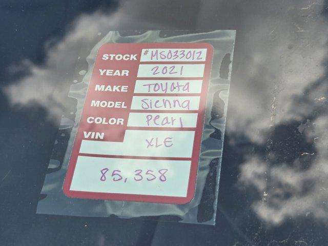 used 2021 Toyota Sienna car, priced at $32,599