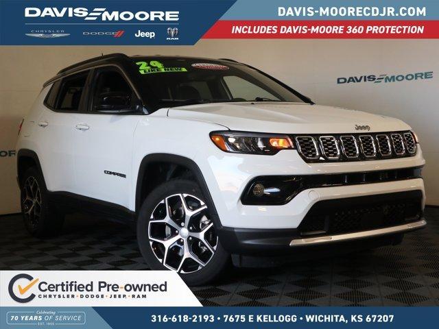 used 2024 Jeep Compass car, priced at $26,594
