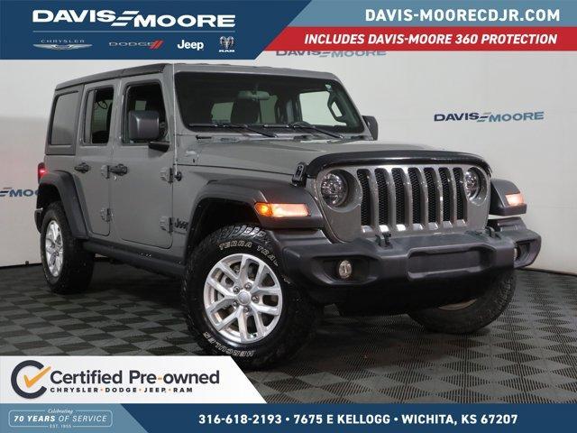 used 2023 Jeep Wrangler car, priced at $25,961