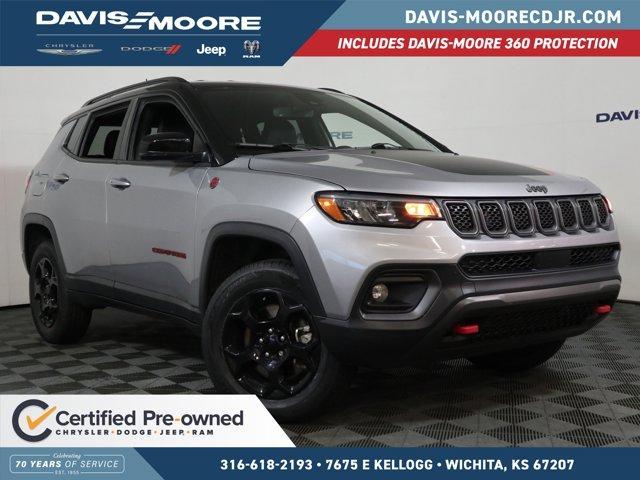 used 2023 Jeep Compass car, priced at $22,196