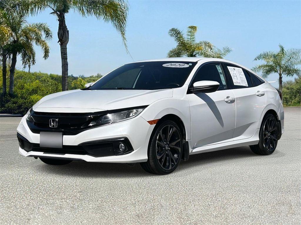 used 2020 Honda Civic car, priced at $19,800