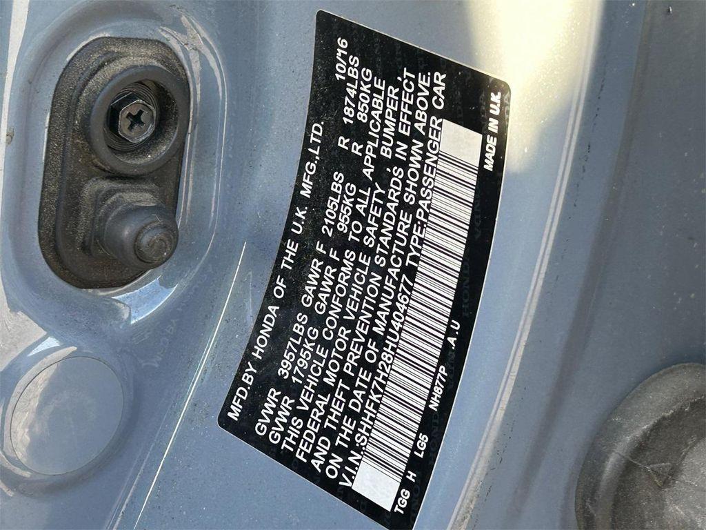 used 2017 Honda Civic car, priced at $13,495