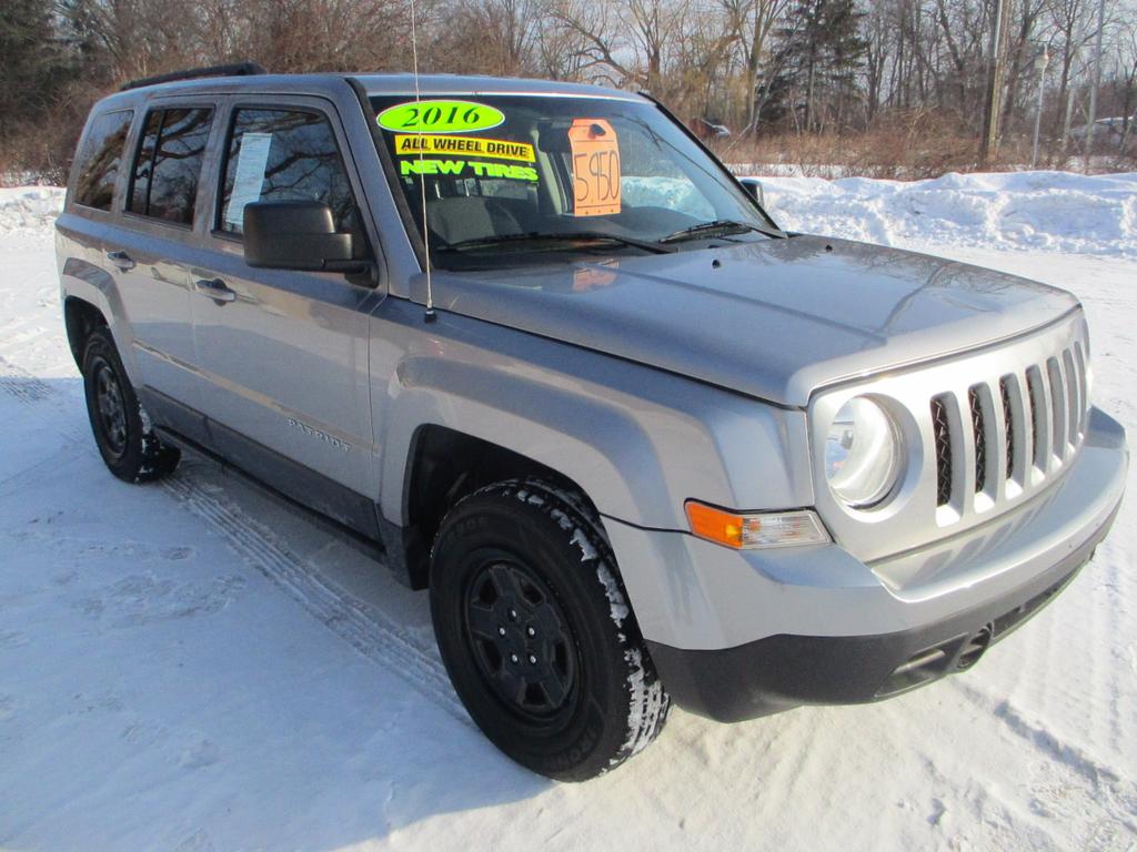 used 2016 Jeep Patriot car, priced at $5,950
