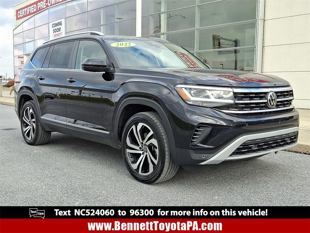 used 2022 Volkswagen Atlas car, priced at $28,279