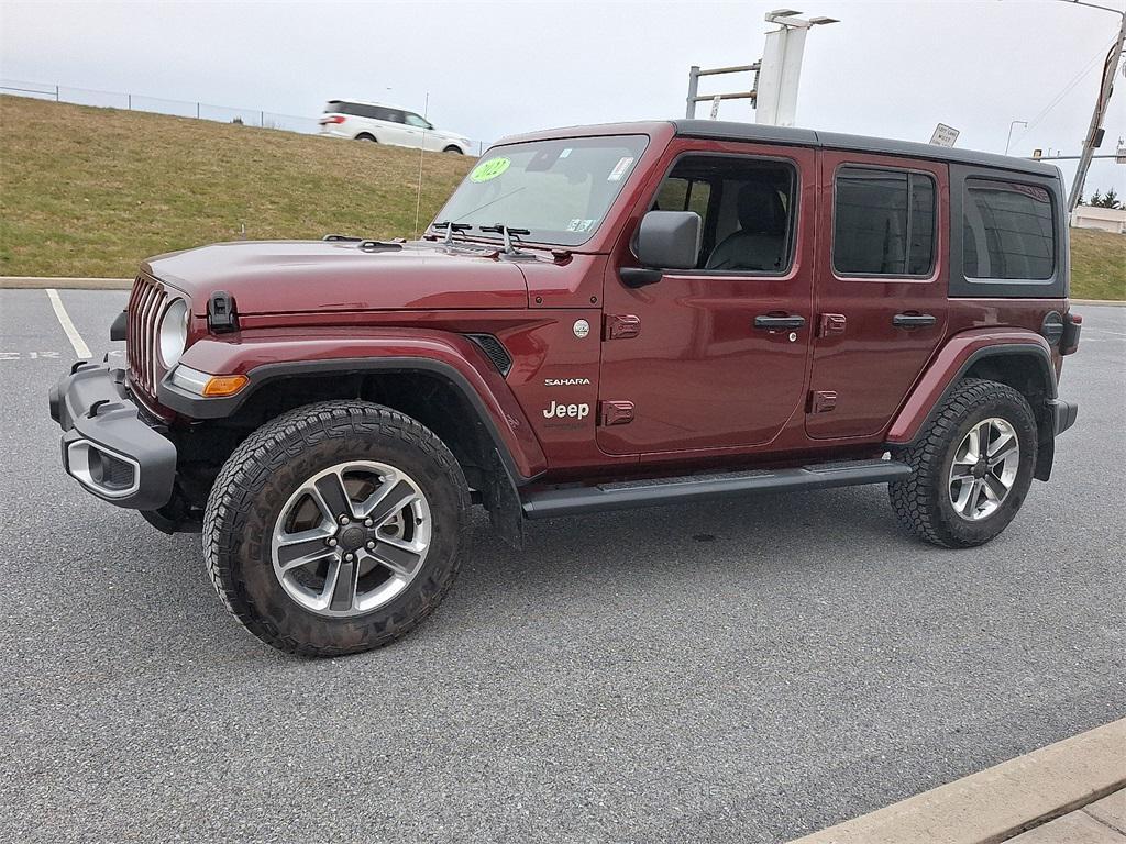 used 2022 Jeep Wrangler Unlimited car, priced at $29,977