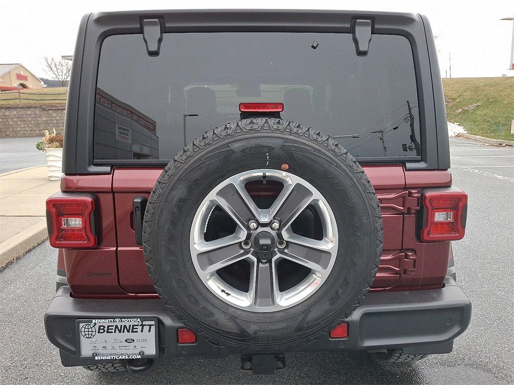 used 2022 Jeep Wrangler Unlimited car, priced at $29,977